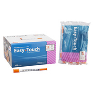 MHC Medical 828155 Standard Insulin Syringe with EasyTouch Needle, 1 mL, 1/2 in, 28G (500/CS)