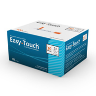 MHC Medical 830555 Standard Insulin Syringe with EasyTouch Needle, 0.5 mL, 1/2 in, 30G (100/BX)