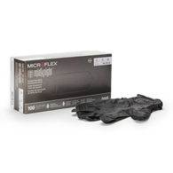 MICROFLEX MidKnight Microflex Medical MK-296-XL-Microflex MidKnight Exam Glove, Extra Large, Black (BX/100)