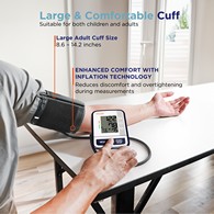 MOBI 70254 Health Series Upper Arm Blood Pressure Monitor with Cuff