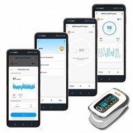 MOBI 70315 Connect Ultimate Bundle - Smart BP Monitor, Pulse Oximeter, Body Comp Scale, Glucose Monitoring Kit, Thermometer, Pill Dispenser
