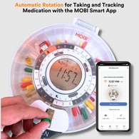 MOBI 70678 Smart Wi-Fi Pill & Medication Dispenser - 28 Day Capacity