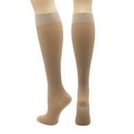 6 Pack - Mobius Wellness 501 Ladies Sheer Lightweight Compression Stockings, 15-20 mmHg - 3 Sizes