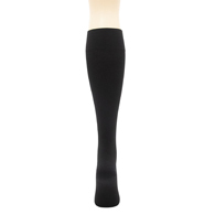 Mobius Wellness 507 Unisex Compression Stockings, 15-20 mmHg, Black, XL