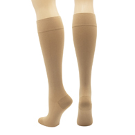 Mobius Wellness 508 Unisex Microfiber Compression Stockings, 20-30 mmHg - Multiple Sizes/Colors