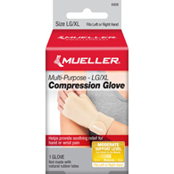 Mueller Compression & Support Gloves Mueller Sports Medicine 6908-Compression Glove Mueller Compression & Support (EA/1)