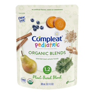Compleat Pediatric Organic Blends Nestle Healthcare Nutrition 00043900117218 Compleat Pediatric Organic Blends Tube (CS/24)