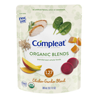 Compleat Organic Blends Nestle Healthcare Nutrition 00043900479934 Compleat Organic Blends Chicken-Garden Blenderized (EA/1)