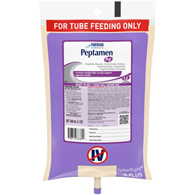 Peptamen AF Nestle Healthcare Nutrition 00798716763905-Peptamen AF Tube Feeding Formula, 1000 mL Ready to Hang (EA/1)