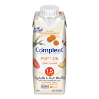 Compleat Peptide 1.5 Nestle Healthcare Nutrition 4390076283 Compleat Peptide 1.5 Cal Plant-Based Tube Feeding Formula (EA/1)
