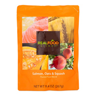 Real Food Blends Nutricia North America 176987-Real Food Blends Salmon, Oats & Squash Pureed Food Blend for Tube (EA/1)
