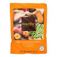 Real Food Blends Nutricia North America 176990-Real Food Blends Turkey, Sweet Potatoes & Peaches Pureed Food Blend for (EA/1)