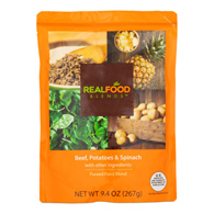 Real Food Blends Nutricia North America 176993-Real Food Blends Beef, Potatoes & Spinach Pureed Food Blend for Tube (EA/1)