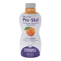 Pro-Stat Nutricia North America 78349 Pro-Stat Sugar-Free Citrus Splash Complete Liquid Protein, 30 oz (CS/6)