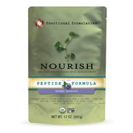 Nourish Peptide Nutritionals Medicinals NOUPBWS124-Pediatric Oral Supplement Nourish Peptide Berry Flavor 12 oz Pouch (CS/24)