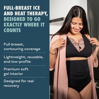 Nyssa Breast Ice & Heat Therapy Packs - Two Reusable Ice/Heat Packs