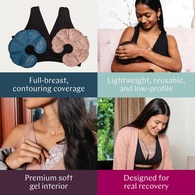 Nyssa Breast Ice & Heat Therapy Packs - Two Reusable Ice/Heat Packs