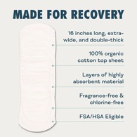 Nyssa Postpartum Pads - High Absorbency - Organic Cotton Cover