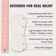 Nyssa Cramp Stamp Uterine Air-Activated Heat Patches (PK/5)