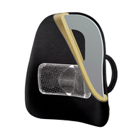 ObusForme LBBLKCA Lowback Backrest Support-Black