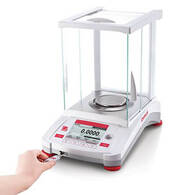 Ohaus AX224N Adventurer Analytical Balance, 220g Capacity x 0.1 mg Readability, NTEP Certified