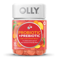 OLLY Probiotic + Prebiotic OLLY Public Benefit 85815800511-Prebiotic/Probiotic Dietary Supplement OLLY Probiotic + (BT/30)
