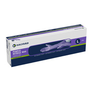 Purple Nitrile Max O&M Halyd 44994 Purple Nitrile Max Nitrile Extended Cuff Length Exam Glove, Large (CS/400)
