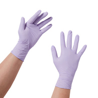 Halyard Lavender O&M Halyard 52818-Halyard Lavender Nitrile Exam Glove, Medium, Exam Gloves (CS)