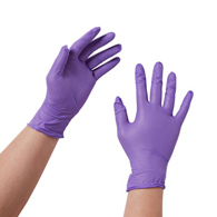 Purple Nitrile O&M Halyard 55081-Purple Nitrile Exam Glove, Small, Purple, Exam Gloves (BX)