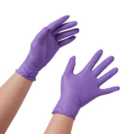 Purple Nitrile O&M Halyard 55083-Purple Nitrile Nitrile Exam Glove, Large, Exam Gloves (CS)