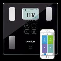 Omron BCM-500 Body Composition Monitor and Scale with Bluetooth Connectivity