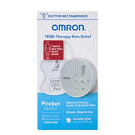 Omron PM400 Pocket Pain Pro, TENS Pain Relief Unit (unit, electrode cords, pads)