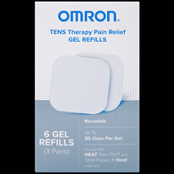 Omnron PMGEL Replacement Gel Refills for OMRON Total Power + Heat TENS Units