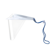 Polysoft Op-D-Op 206PV-WT-Polysoft Anti-fog Face Shield, Masks (CS) - Polysoft Anti-fog Face Shield