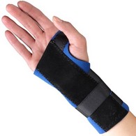 OTC 0304-R-S Neoprene Cock-Up Wrist Splint - Black - Small