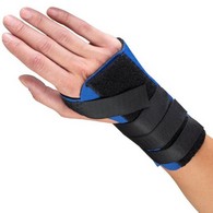 OTC 0304-R-XS Neoprene Cock-Up Wrist Splint - Black - Extra Small