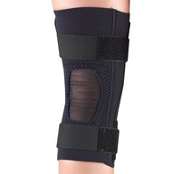 OTC 0308BL-2L Neoprene Knee Stabilizer - Spiral Stays - Black - 2XL