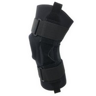 OTC 0310BL-2L Neoprene Knee Stabilizer - Hinged Bars - Black - 2XL