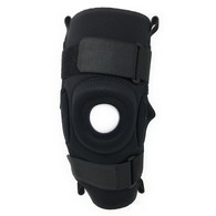 OTC 0310BL-2L Neoprene Knee Stabilizer - Hinged Bars - Black - 2XL