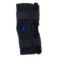 OTC 0310BL-L Neoprene Knee Stabilizer - Hinged Bars - Black - Large