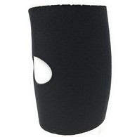 OTC 0316BL-S KidsLine Knee Sleeve with Open Patella - Black - Small