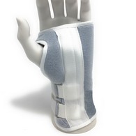 OTC 0322-L-P Kidsline Wrist Splint - Soft Foam - White - Pediatric