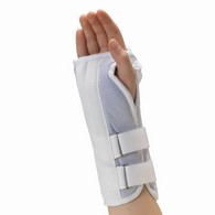 OTC 0322 Kidsline Wrist Splint - Soft Foam - White