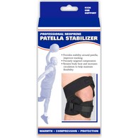 OTC 0326-L Neoprene Patella Stabilizer - Black - Large