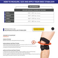 OTC 0326 Neoprene Patella Stabilizer - Black