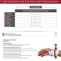 OTC 2074R-XL Select Series Thumb Stabilizer - Extra Large - Right Hand