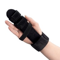 OTC 2075 Finger Immobilizer Hand Splint - Black