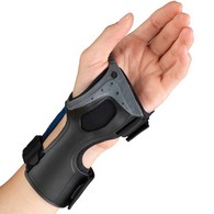 OTC 2081-L-M Low Profile Wrist Brace - Black - Medium