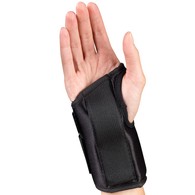 OTC 2082-R-L 6" Wrist Splint - Black - Large