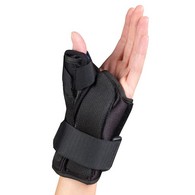 OTC 2086 6" Wrist - Thumb Splint - Black